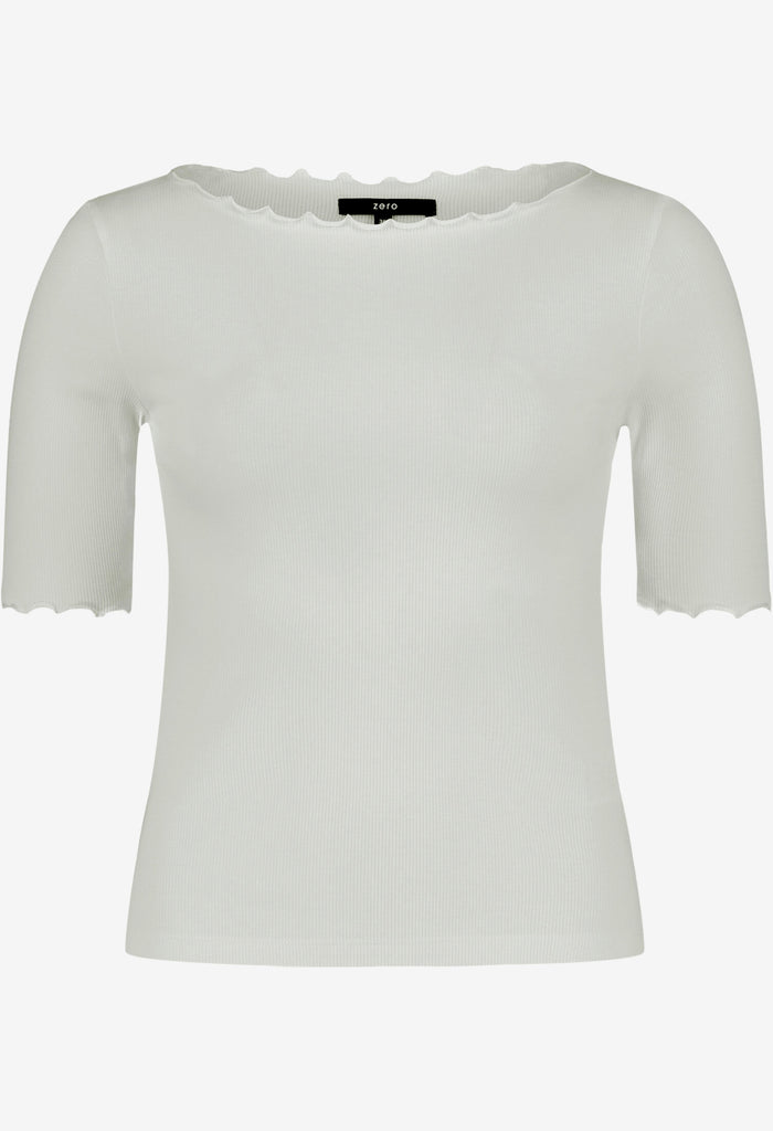 Scalloped Detail Top