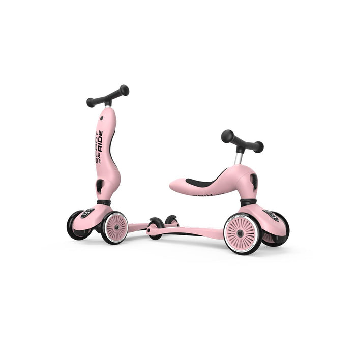 Scoot & Ride Highwaykick 1 kids scooter in Rose – view 7