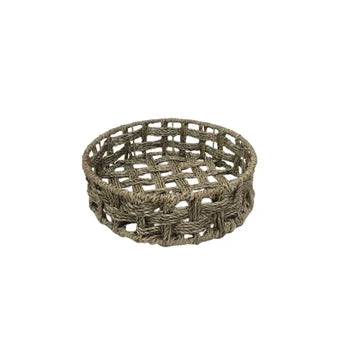 Seagrass Rope Round Tray