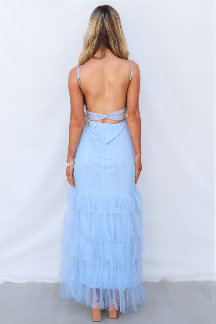 Seth Maxi Dress - Blue
