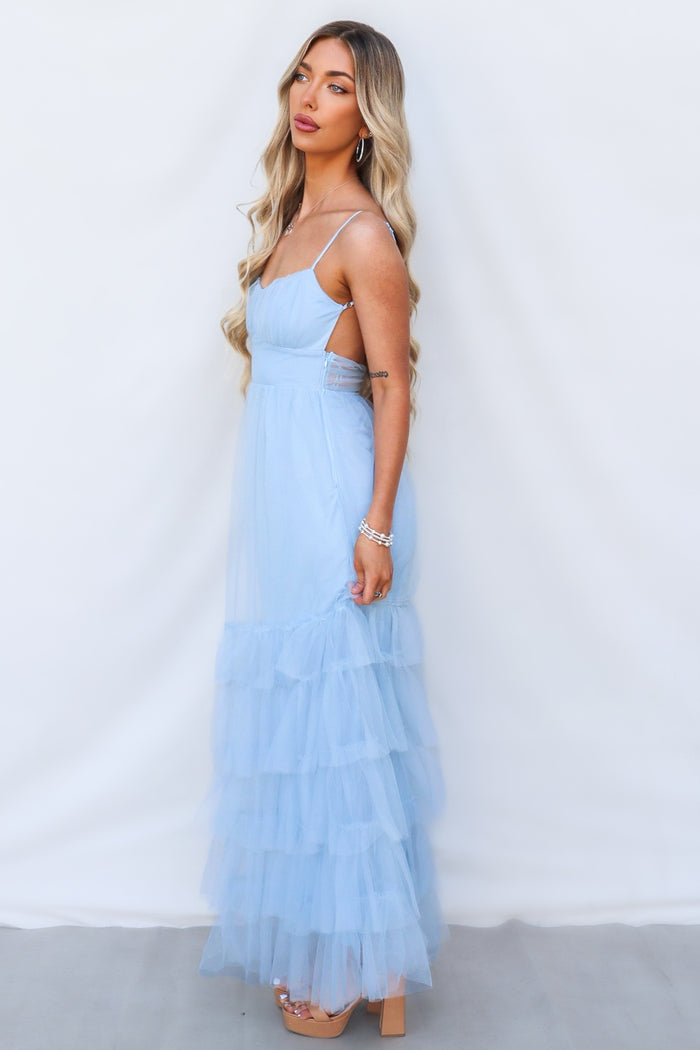 Seth Maxi Dress - Blue