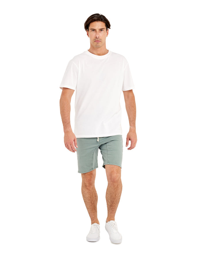 short tapered crew PULLIN en coton