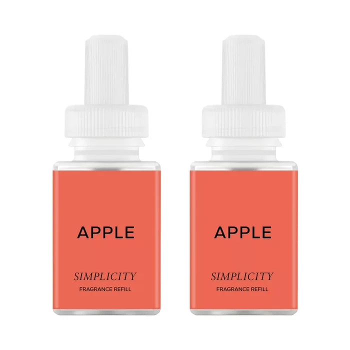 Pura Simplicity Apple Smart Vial Refills aroma de manzana y almizcle