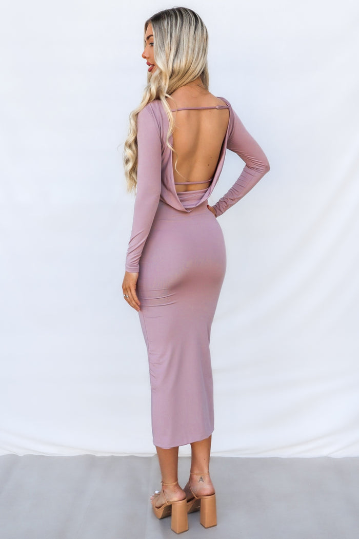 Sonia Maxi Dress - Dusty Pink
