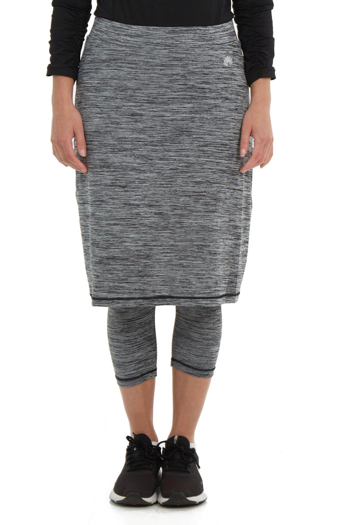 SpaceDye Snoga Athletic Skirt in Grey (FINAL SALE)