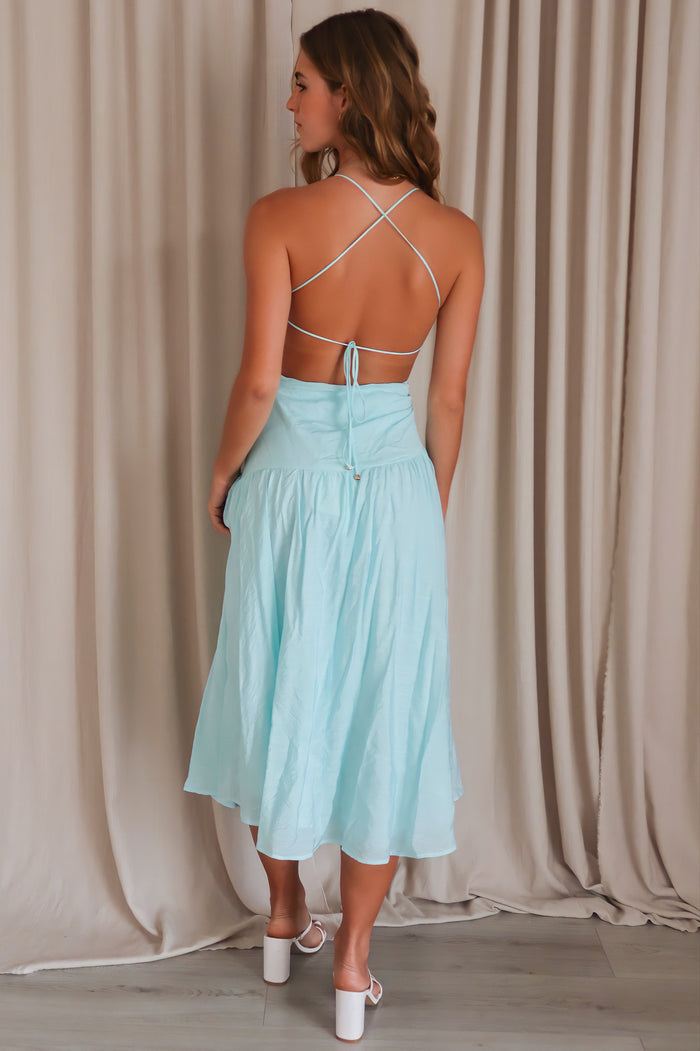 Spinosa Midi Dress - Mint
