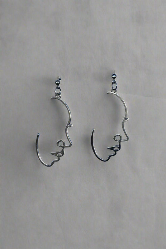 Stacy Earrings - Silver