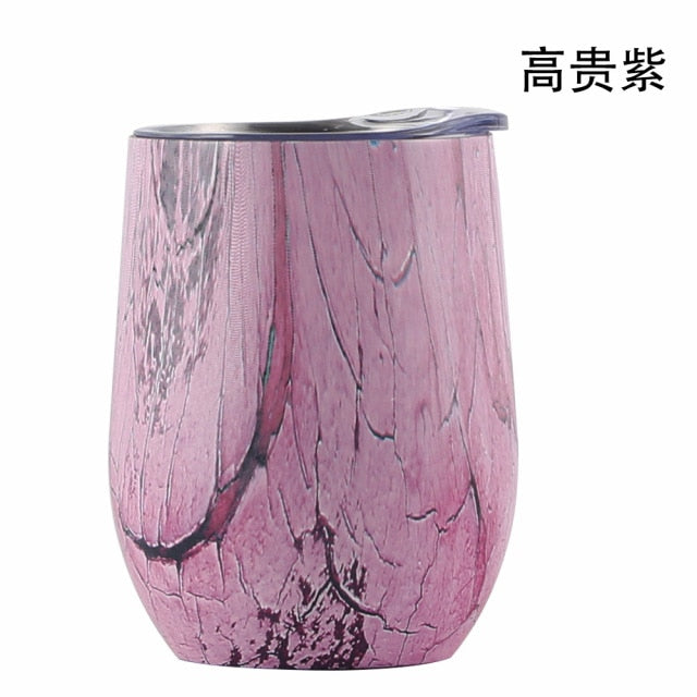 Stainless Steel 12oz Double Vacuum Insulation Wine Tumbler