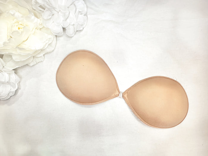 Staple Clip Sticky Bra - Nude - Runway Goddess