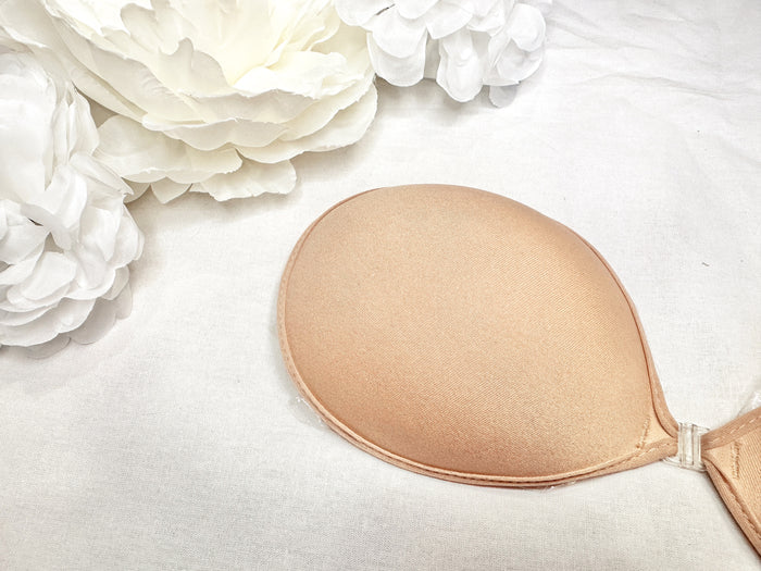Staple Clip Sticky Bra - Nude - Runway Goddess