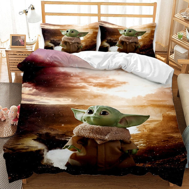 Star Wars - Baby Yoda 3D Assorted Quilt Cover Sets