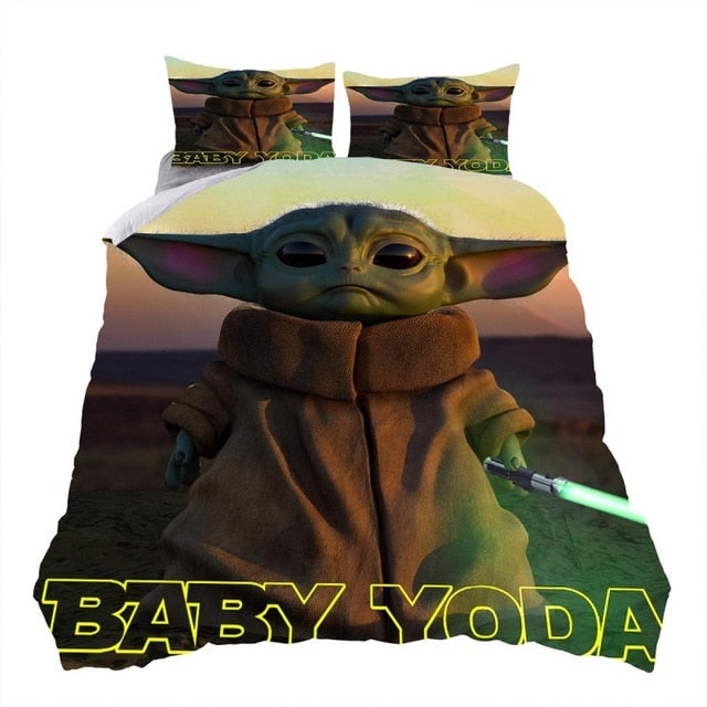 Star Wars - Baby Yoda 3D Assorted Quilt Cover Sets
