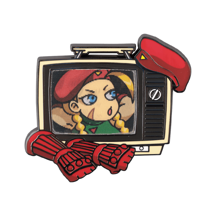 Street Fighter Buddies Lenticular Pin: Cammy