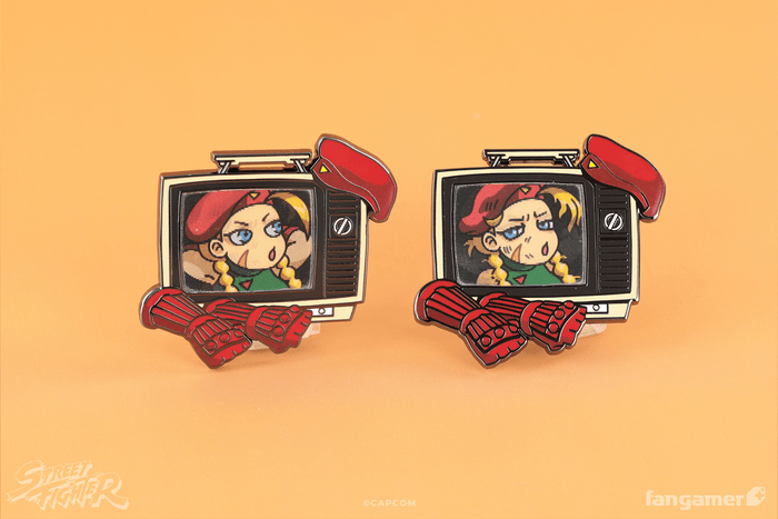 Street Fighter Buddies Lenticular Pin: Cammy