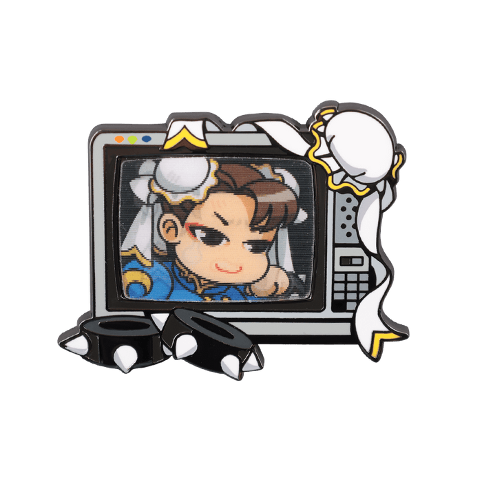 Street Fighter Buddies Lenticular Pin: Chun-Li