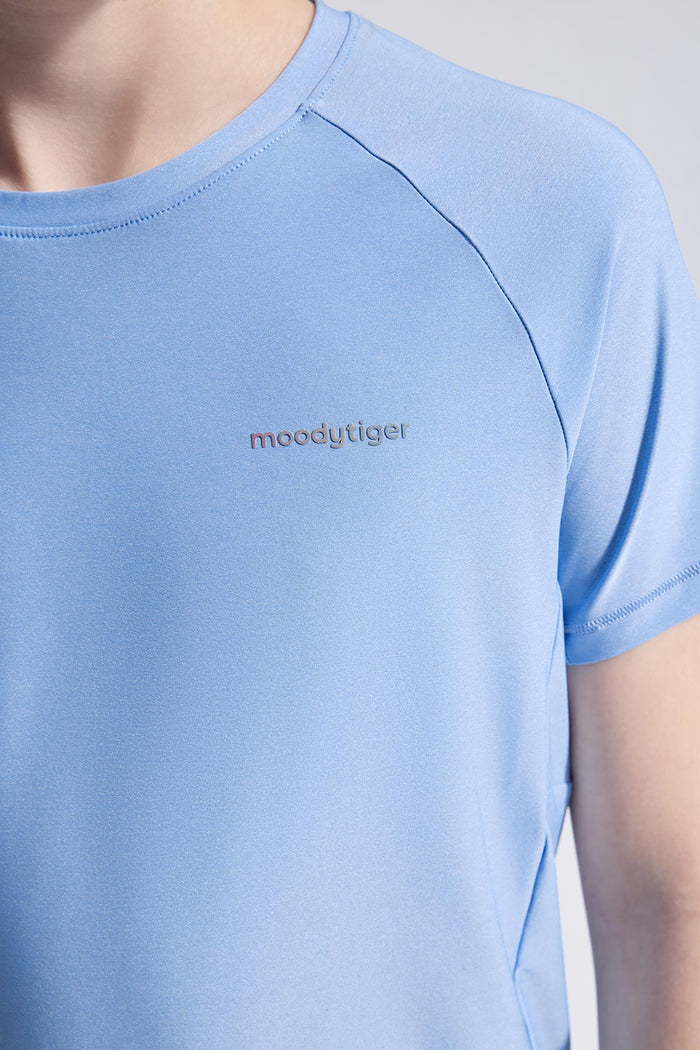 Super light Daily Tee **Della Robbia Blue**