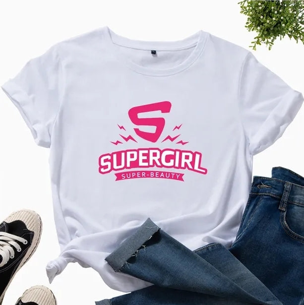 Supergirl Printed Womens Tees