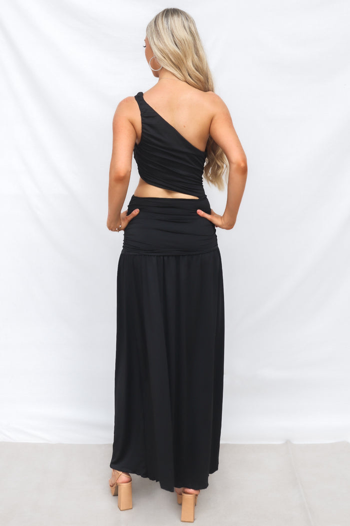 Sutton Maxi Dress - Black - Runway Goddess