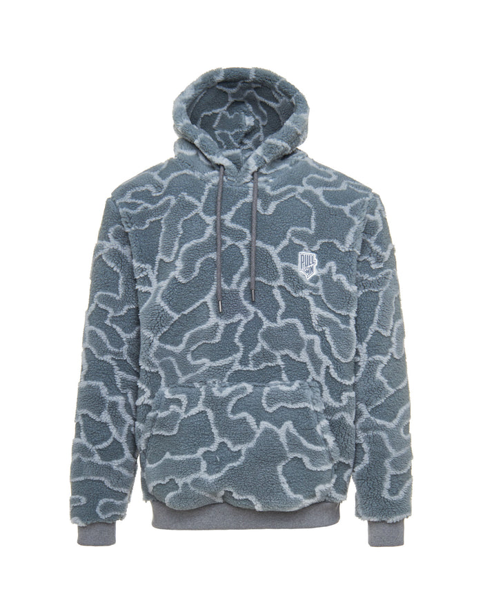 sweat a capuche polaire polarhulky PULLIN en polyester