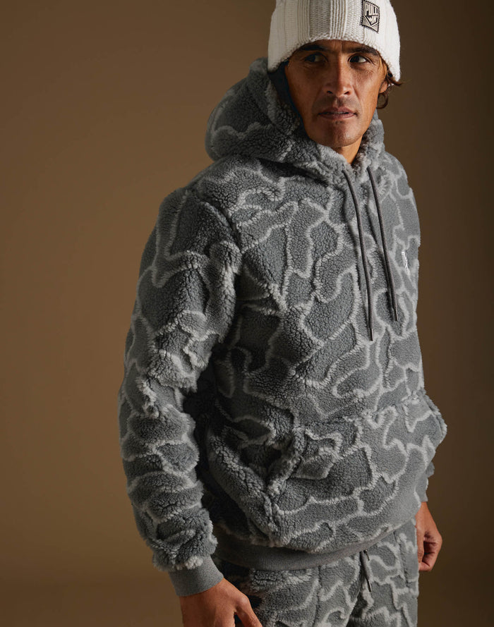 sweat a capuche polaire polarhulky PULLIN en polyester