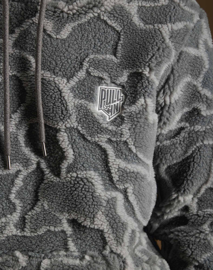 sweat a capuche polaire polarhulky PULLIN en polyester