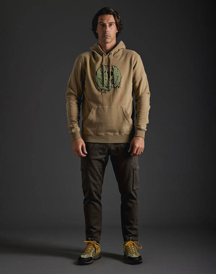 sweat a capuche smile PULLIN en coton