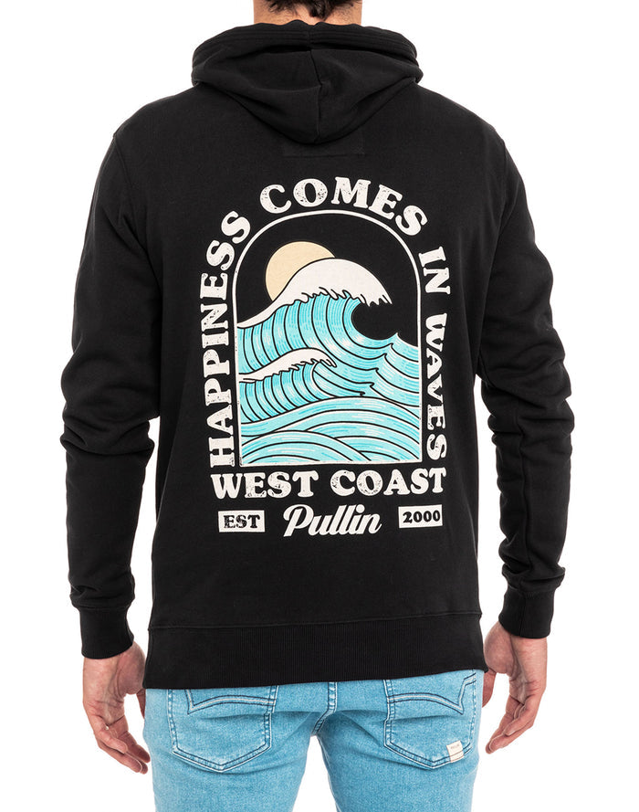 sweat a capuche waves PULLIN en coton