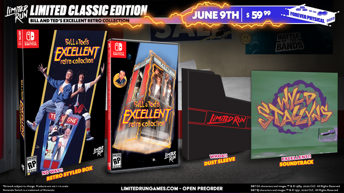 Switch Limited Run #152: Bill & Ted's Excellent Retro Collection Collector's Edition