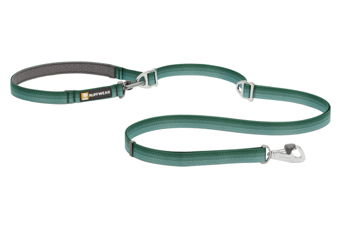 Switchbak Leash in River Rock Green (355)