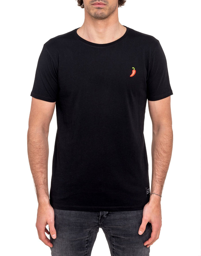 t-shirt homme patch chilliblk PULLIN en coton