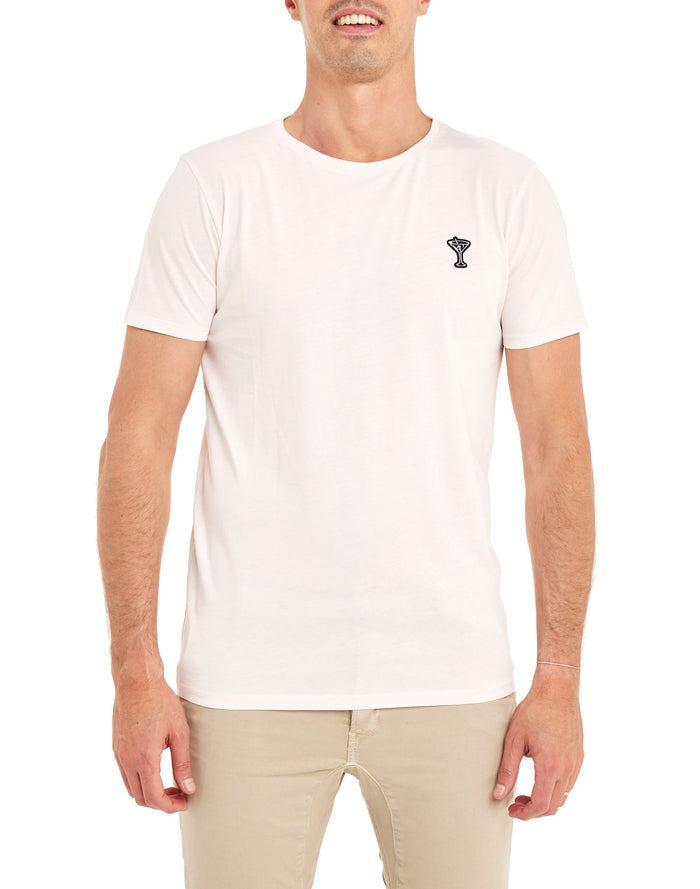 t-shirt patchcockt PULLIN en coton