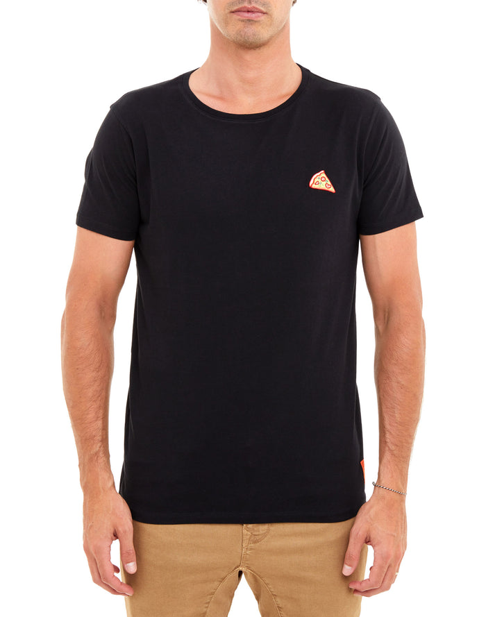 t-shirt patchpizza PULLIN en coton