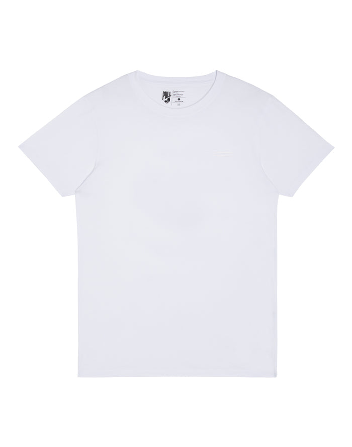 t-shirt plainfinnwhite PULLIN en coton