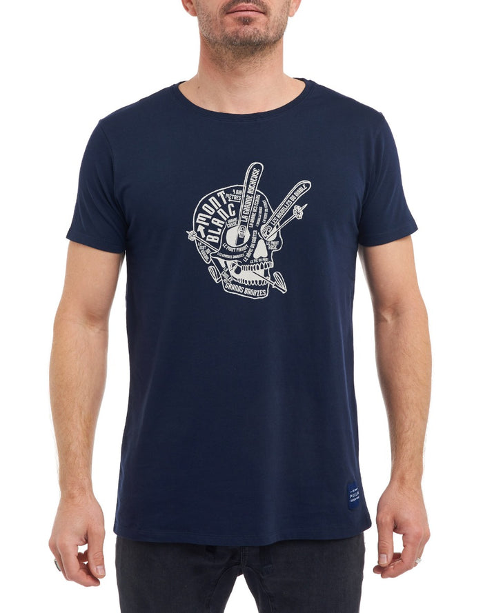 t-shirt skisignsna PULLIN en coton