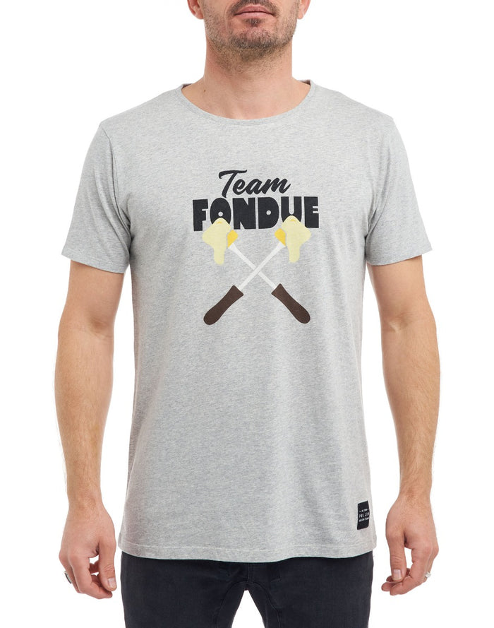 t-shirt teamfondue PULLIN en coton