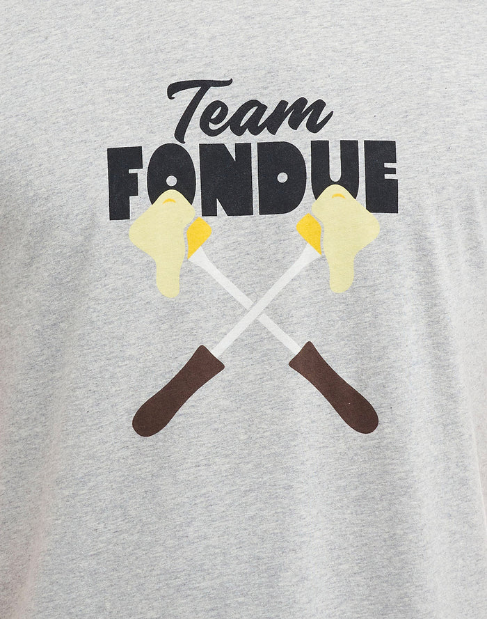 t-shirt teamfondue PULLIN en coton