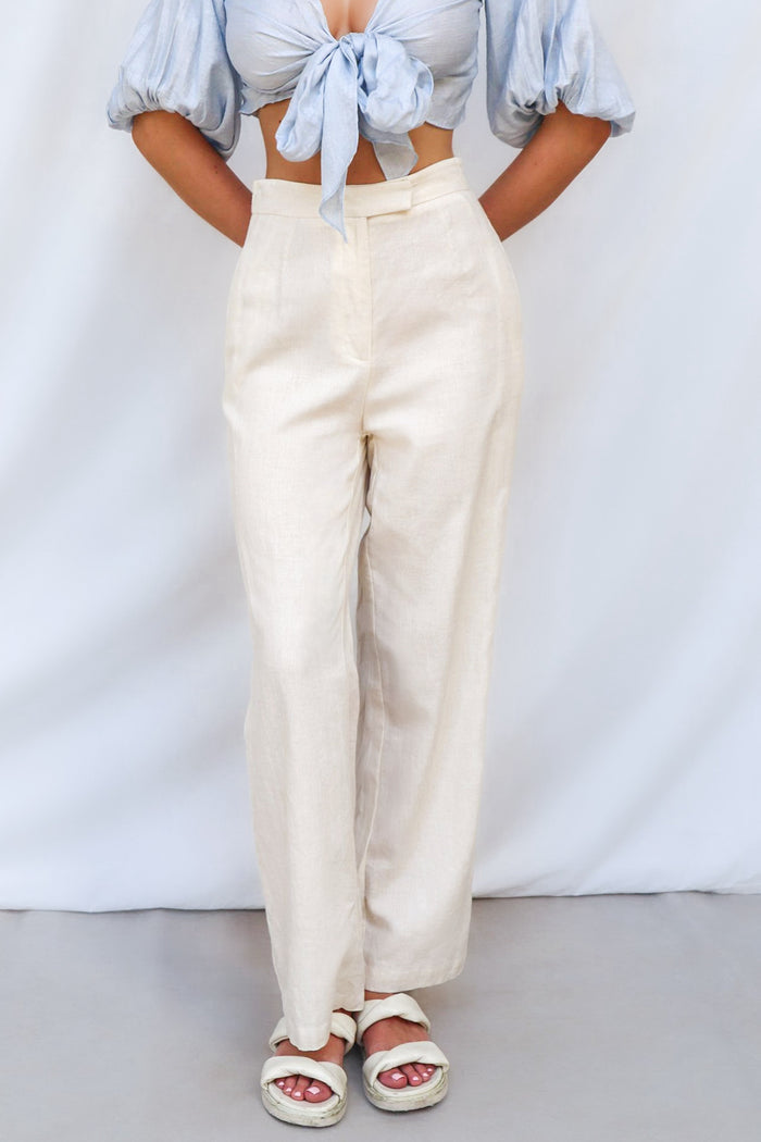 Tari Pants - Beige - Runway Goddess