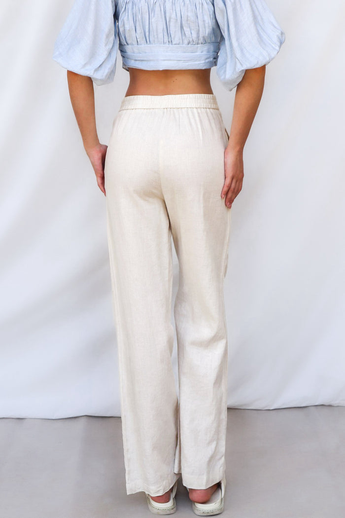 Tari Pants - Beige - Runway Goddess