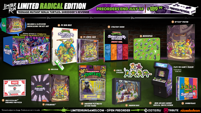 Teenage Mutant Ninja Turtles: Shredder's Revenge Radical Edition (PC)