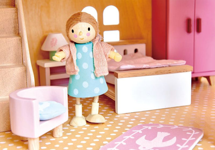 Tender Leaf Toys Dovetail Dollhouse Bedroom Set