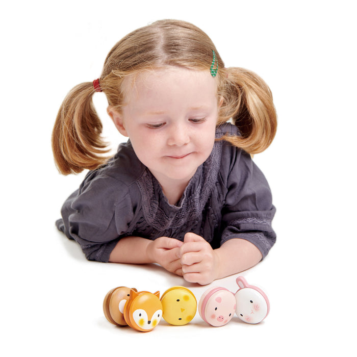 Tender Leaf Toys Pretend Animal Macarons