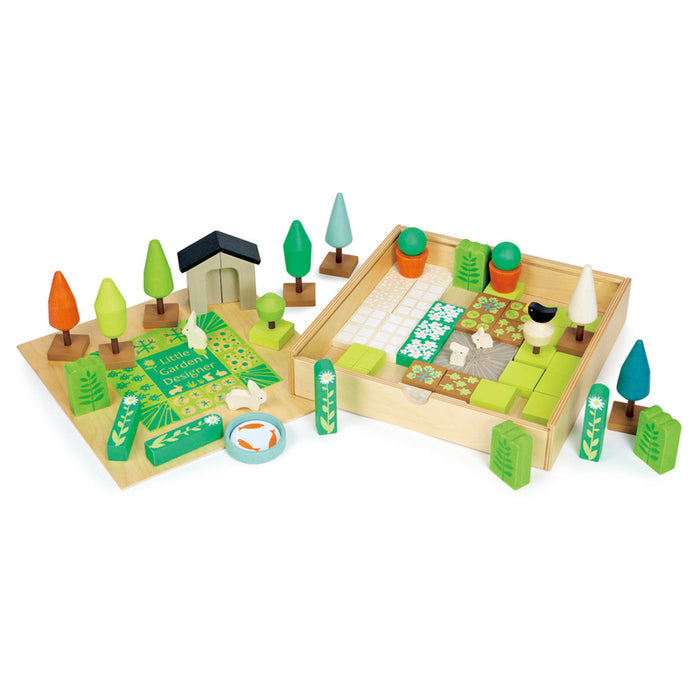 Tender Leaf Toys Pretend Little Garden Designer Play Set