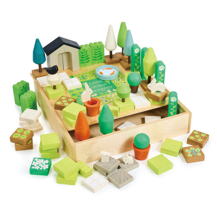 Tender Leaf Toys Pretend Little Garden Designer Play Set