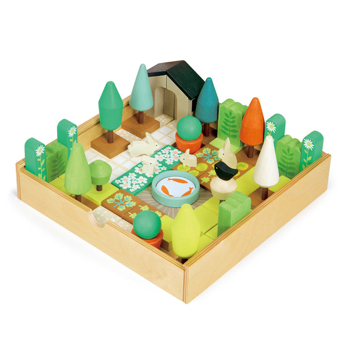 Tender Leaf Toys Pretend Little Garden Designer Play Set