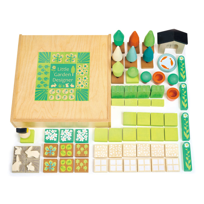 Tender Leaf Toys Pretend Little Garden Designer Play Set