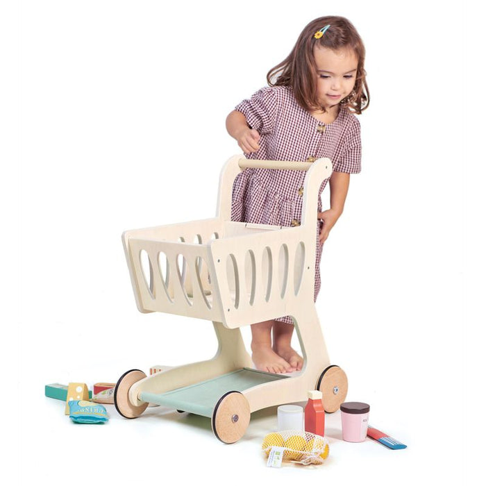 Tender Leaf Toys Pretend Shopping Cart
