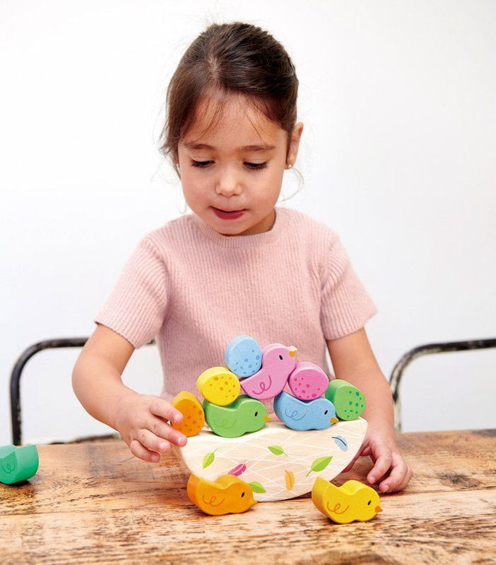 Tender Leaf Toys Wooden Rocking Bird Balance Toy