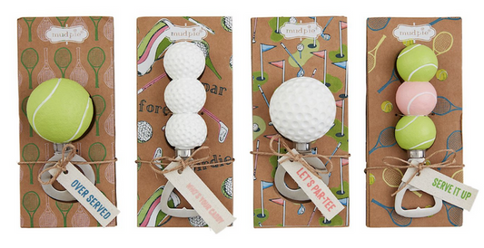 Tennis and Golf Bottle Openers