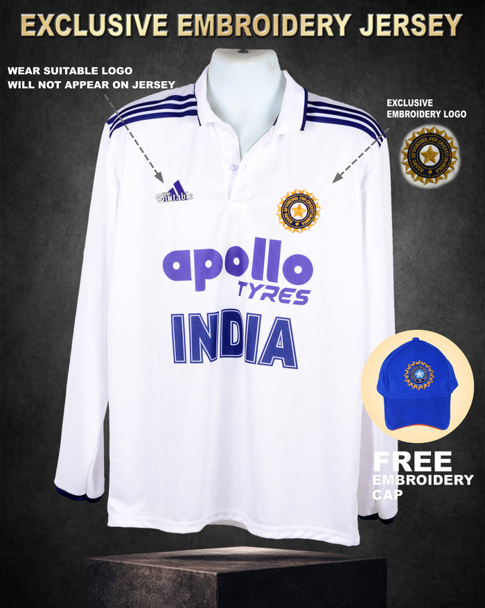 TEST - EXCLUSIVE EMBROIDERY JERSEY (Full Sleeve)