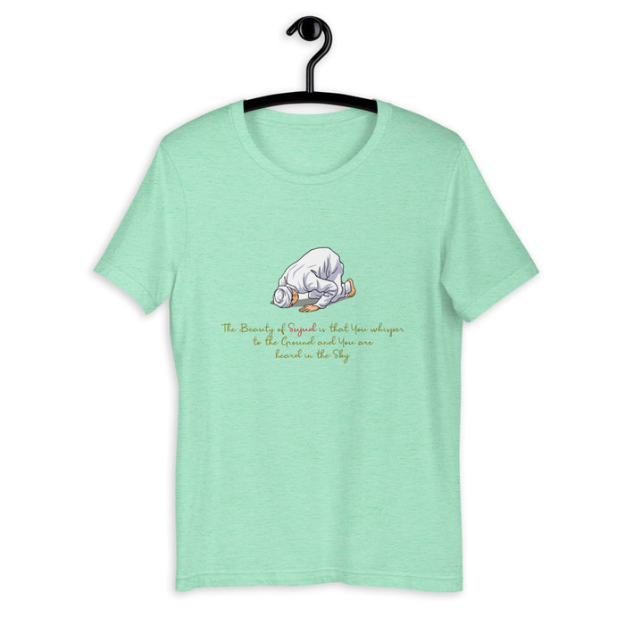 The Beauty Of Sujud - Short Sleeve T-Shirt WOMEN